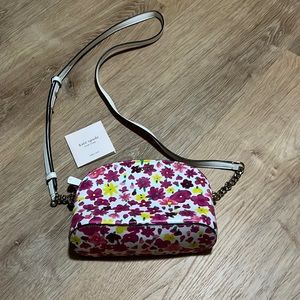 Like New Kate Spade Sylvia Marker Floral Small Crossbody Purse